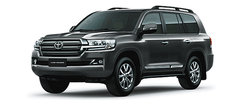 Toyota Land Cruiser màu xám