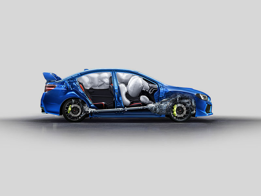 An toàn trên Subaru WRX STI