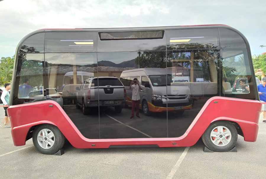 FastGo và VinGroup - xe bus điện của vinbus
