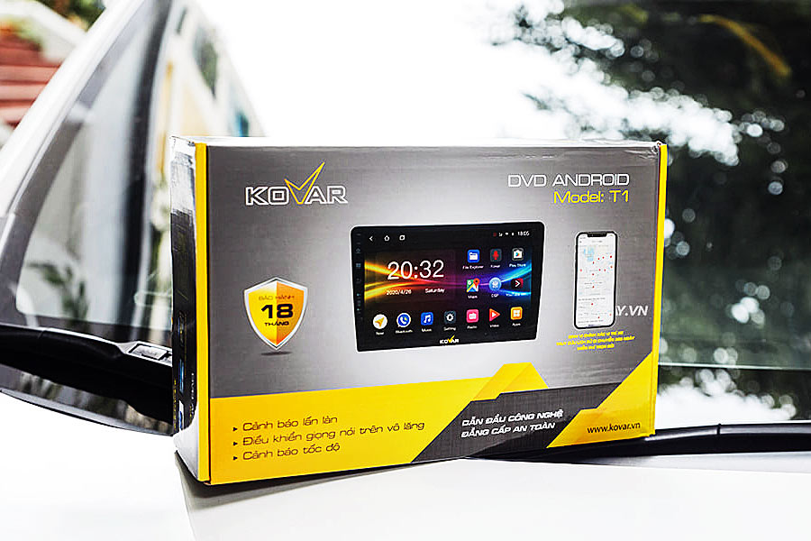 Kovar: DVD Android cho xe ô tô Cần Thơ