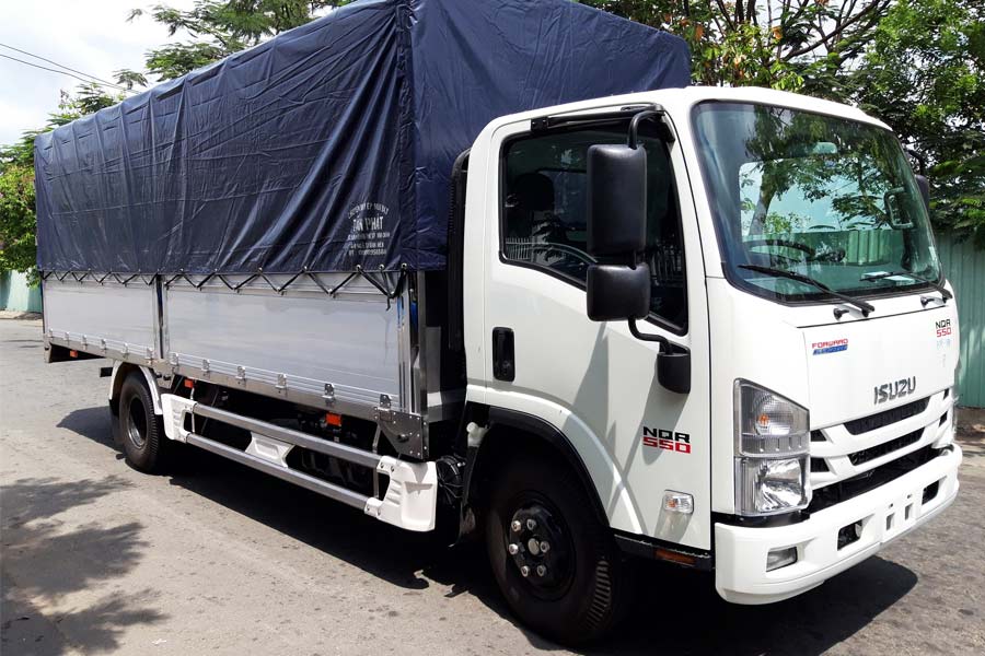 Xe tải Isuzu NQR 550 Cần Thơ: Báo giá & Mua Trả Góp