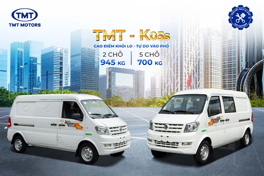 Xe tải van DFSK K05S - TMT TATA Cần Thơ