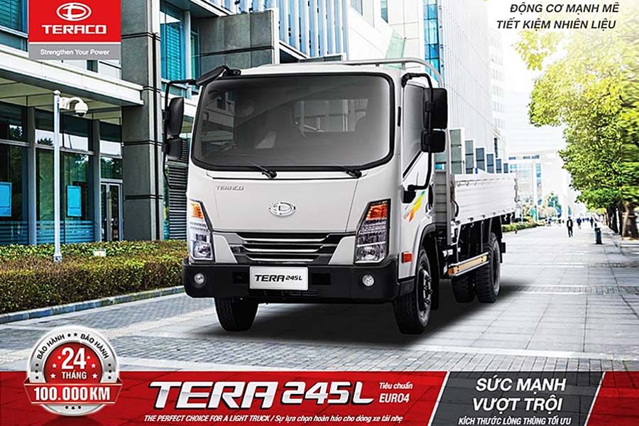 Xe tải Tera 245L (2400 kg): Khuyến Mãi & Giá Tốt #1