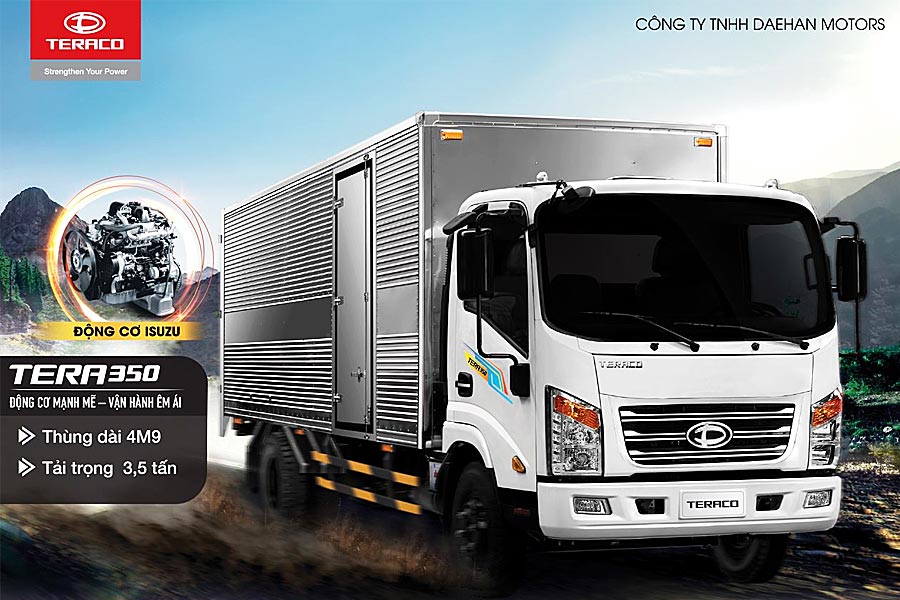 Xe tải Tera 350 (3500 kg): Khuyến Mãi & Giá Ưu Đãi #1