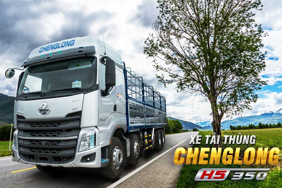 Xe tải thùng Chenglong H7 (10x4 350HP) Cần Thơ