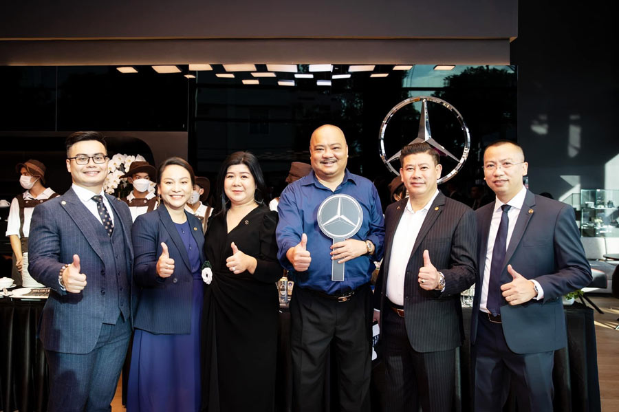 Sự kiện có sự góp mặt từ các đại diện Mercedes-Benz Việt Nam và hệ thống Haxaco toàn quốc
