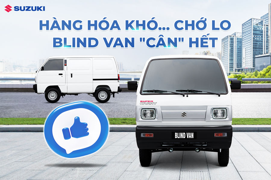 Mẫu ô tô van ưu việt: Suzuki Blind Van