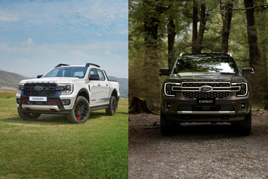 Ford công bố giá xe Everest Platinum và Ranger Stormtrak