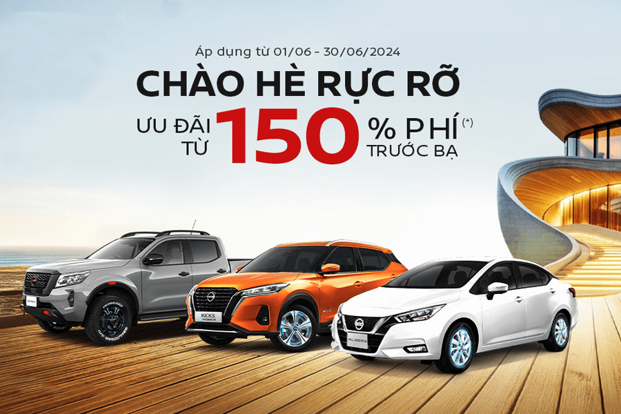 Chương trình khuyến mãi tháng 6 tại Nissan Cần Thơ