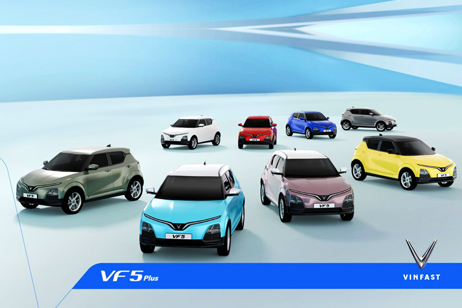 VinFast VF 5 Plus ra mắt với diện mạo mới và ưu đãi hấp dẫn