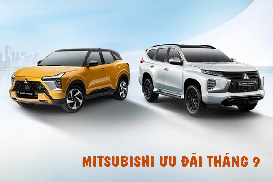 Ưu đãi & Khuyến mãi tháng 9 tại Mitsubishi Cần Thơ