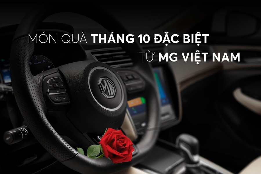 Quà tặng đặc biệt tháng 10 từ MG Việt Nam