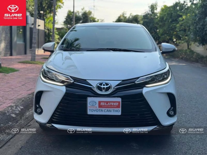 Toyota Vios G 2022 siêu lướt 4.000km, xe đẹp biển An Giang