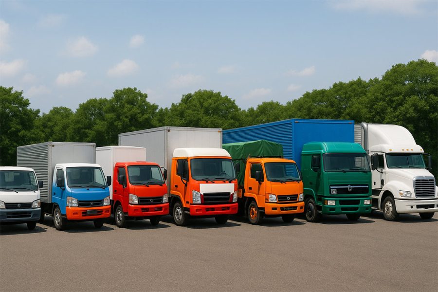 Vận tải Cần Thơ: đội xe tải chở thuê lớn nhỏ 750kg - 20 tấn