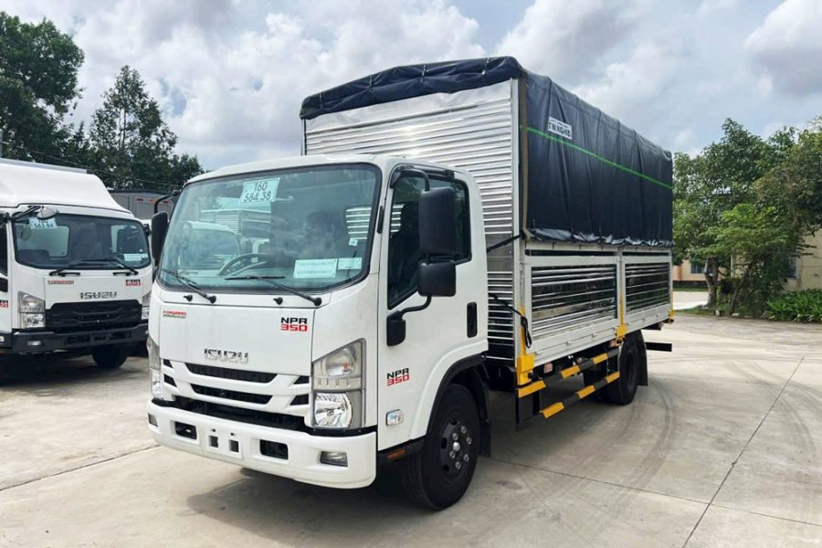 Isuzu NPR350 Euro 5 đời 2025 (thùng bạt)
