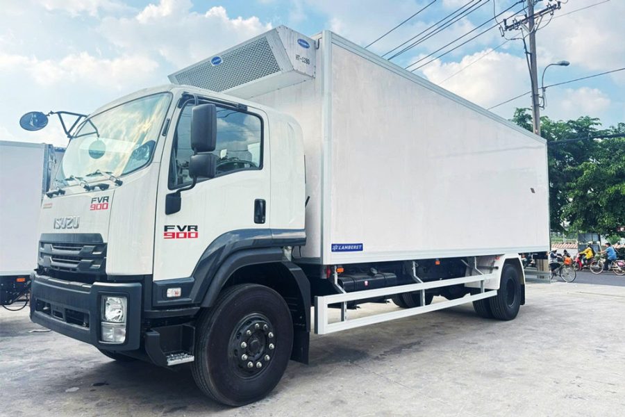 Đột phá vận tải lạnh không Ure: Isuzu FVR 900 (Euro 5)