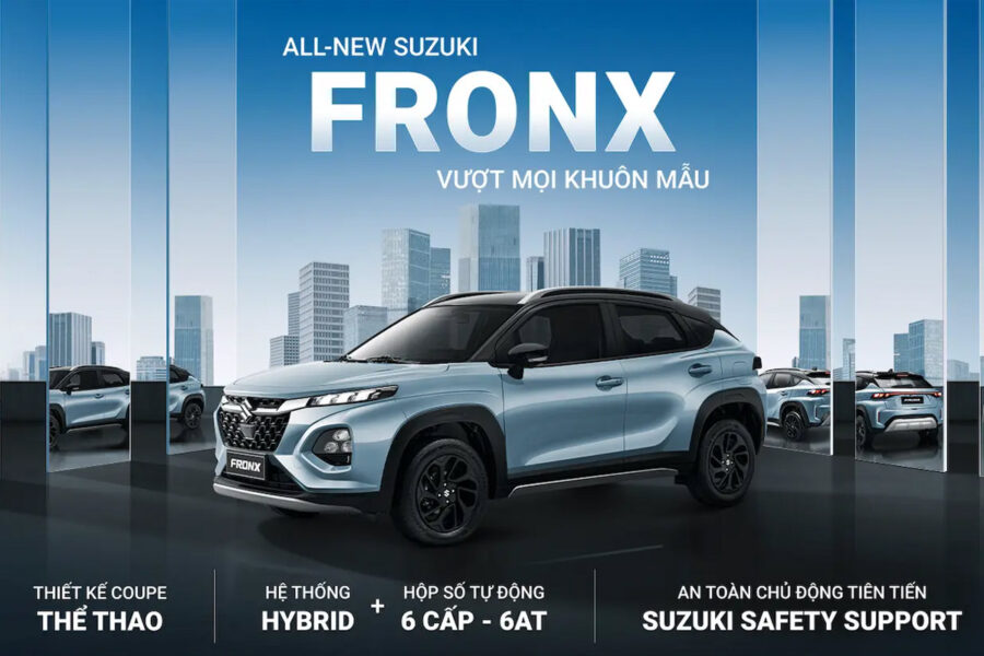 Suzuki Fronx Cần Thơ: Giá Ưu Đãi #1 & Khuyến Mãi