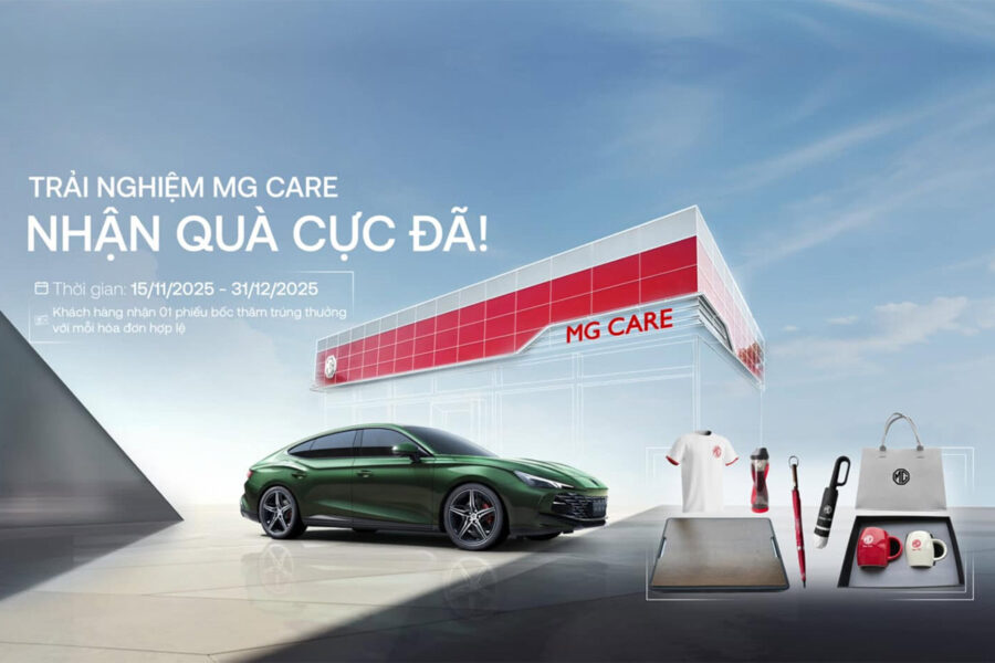 MG Việt Nam tri ân: Bảo dưỡng nhận quà may mắn