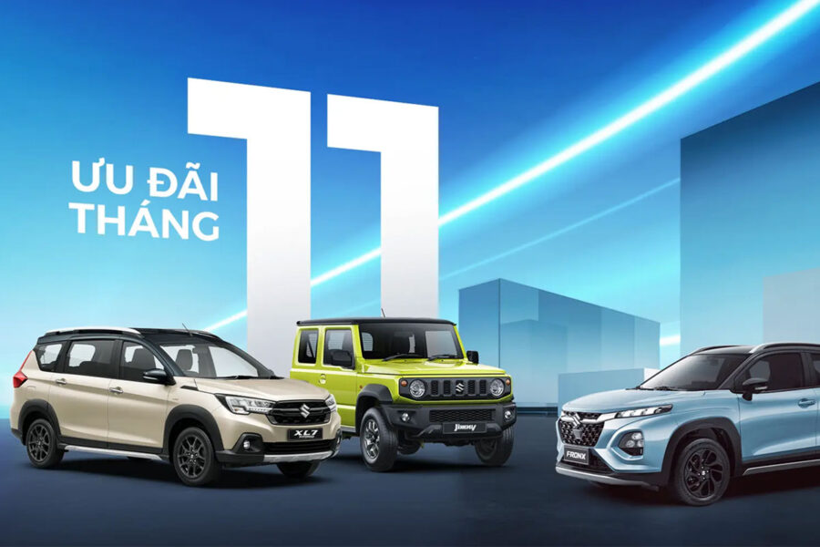 Ưu đãi & khuyến mãi tháng 11/2025 tại Đại lý Suzuki Cần Thơ