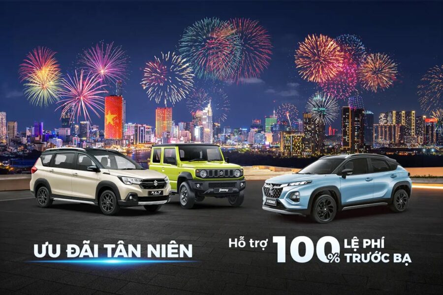 Ưu đãi Suzuki tháng 01/2026: Lên đến 95 triệu đồng