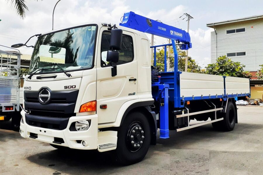 Xe tải cẩu Hino 8 tấn cần Tadano ZE553MH