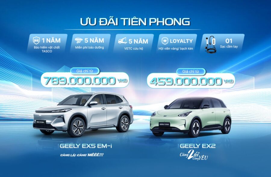 Geely EX5 EM-i và EX2: Xe năng lượng mới, hiệu quả vượt trội