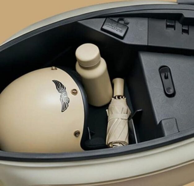 Honda DM7 - mẫu xe máy điện phong cách retro với công nghệ hiện đại