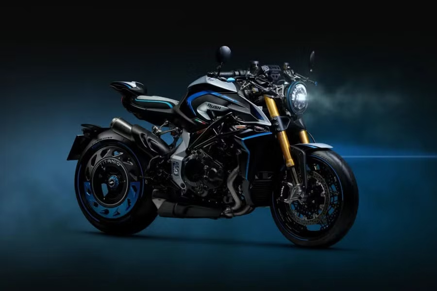 MV Agusta Rush Titanio: Siêu mô tô titanium giá 1,4 tỷ