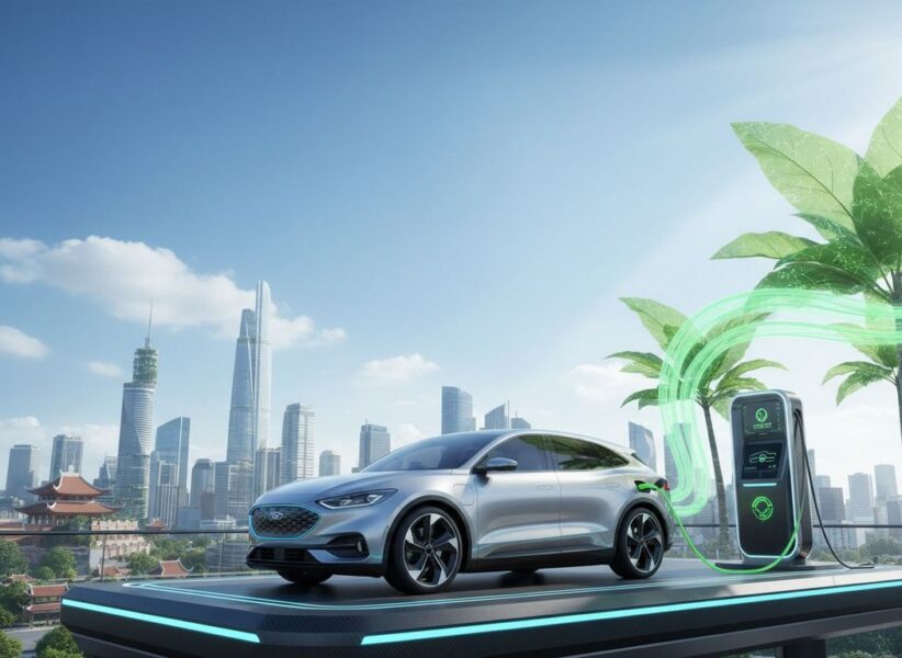 Ford Việt Nam và Tasco Auto hợp tác phát triển trạm sạc xe điện