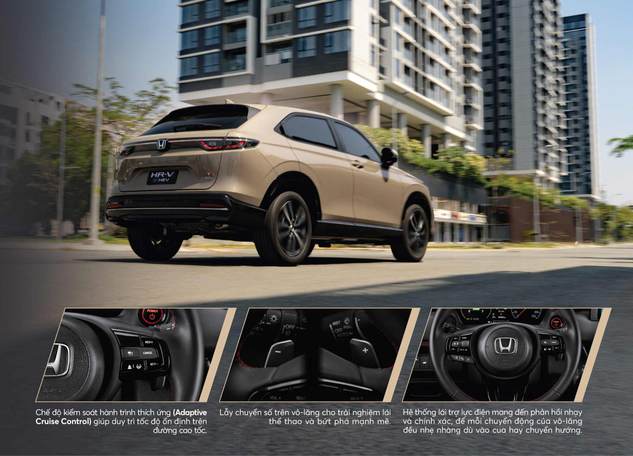 Honda HR-V 2026 — khung gầm cứng cáp hệ thống treo MacPherson và giằng xoắn