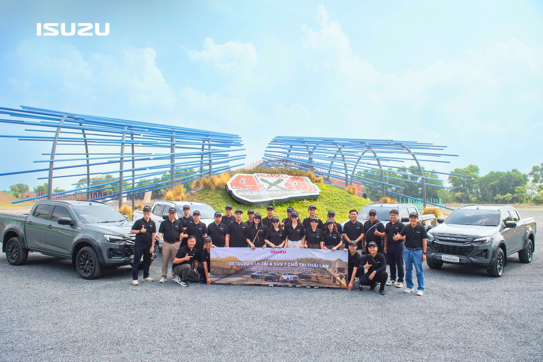 Isuzu Việt Nam tổ chức hội thảo trải nghiệm xe tại Thái Lan