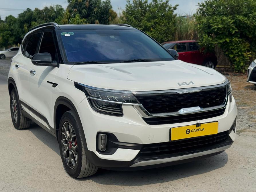 Kia Seltos 1.4 Turbo Premium 2022 màu trắng
