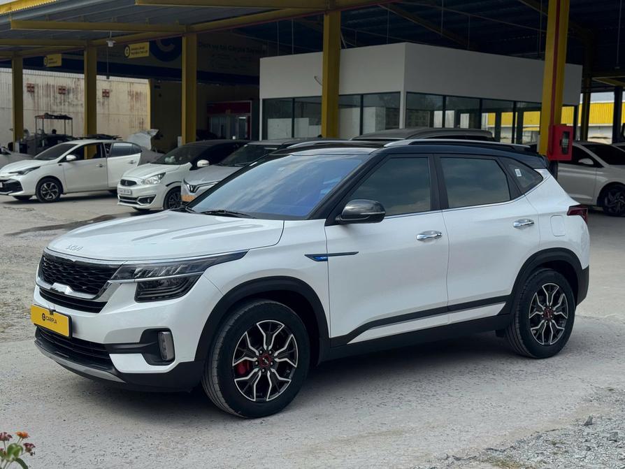 Kia Seltos 1.4 Turbo Premium 2022 màu trắng