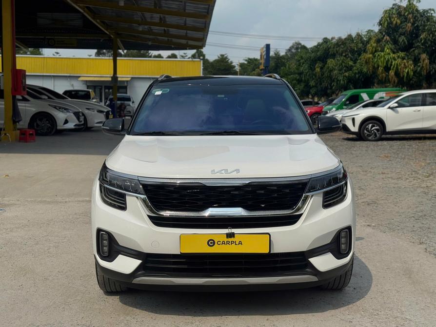 Kia Seltos 1.4 Turbo Premium 2022 màu trắng