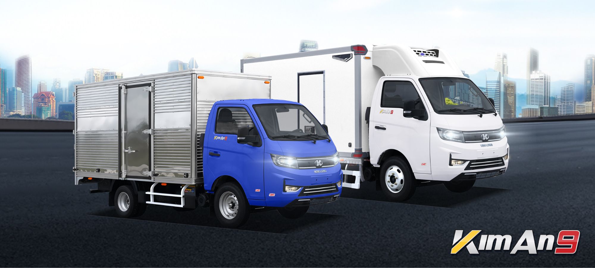 Kim Long KIMAN9 1.99T thiết kế mặt trước hiện đại