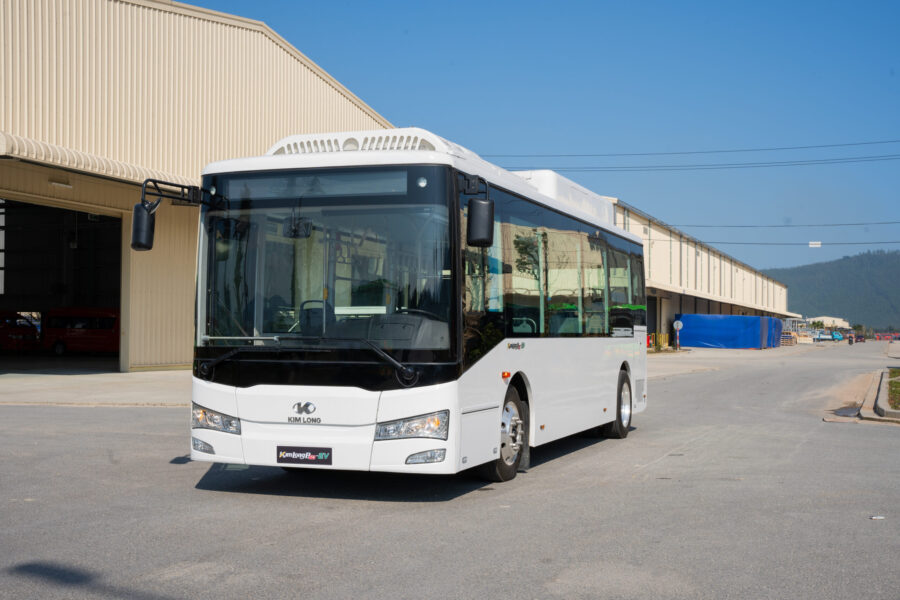 Xe buýt điện Kim Long B60-EV tại Cần Thơ
