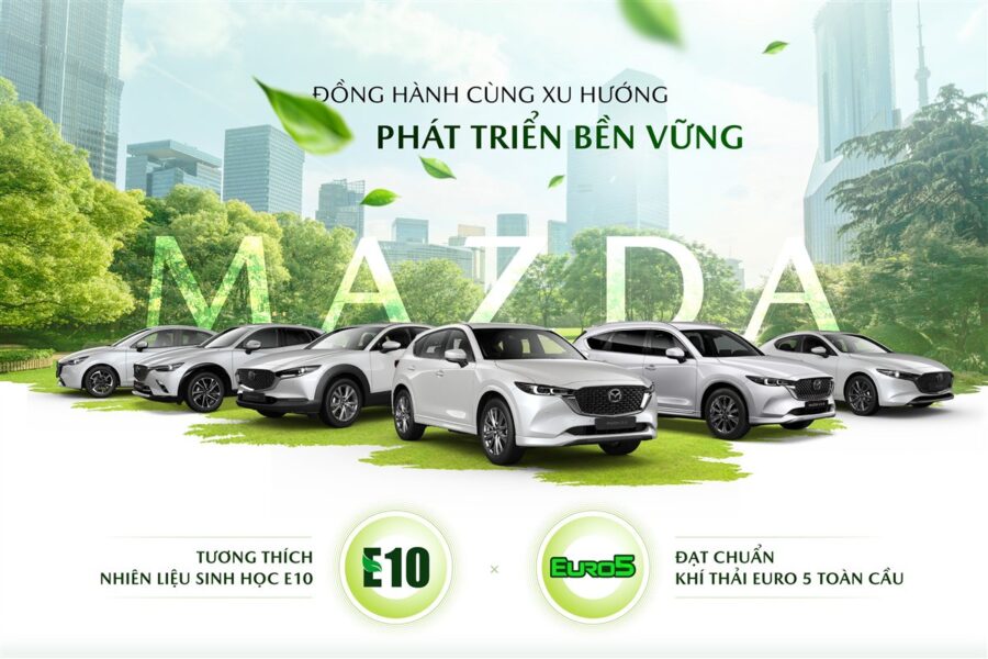 Mazda niềm vui lái xe nuôi dưỡng tương lai bền vững
