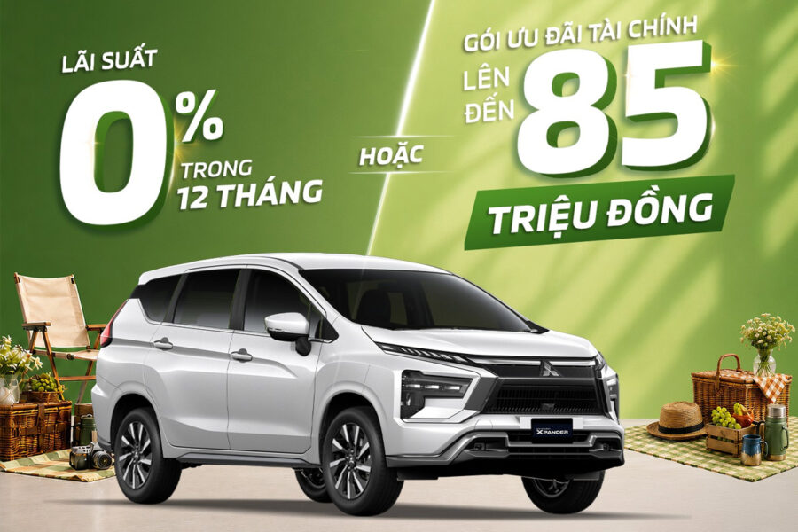 Mitsubishi Xpander khuyến mãi tháng 6/2026 - ưu đãi lên đến 85 triệu đồng