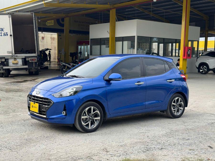 Hyundai i10 Hatchback bản đủ 2023 màu trắng