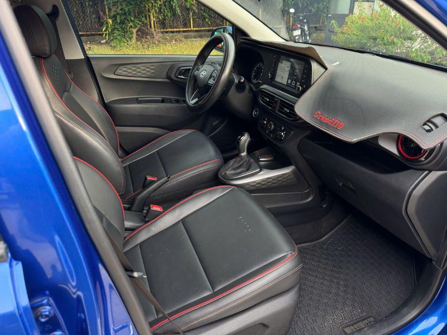 Hyundai i10 Hatchback bản đủ 2023 màu trắng