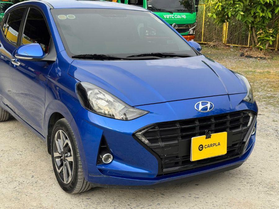 Hyundai i10 Hatchback bản đủ 2023 màu trắng