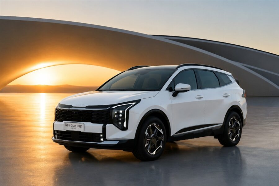 Kia New Sportage Hybrid thiết kế hiện đại, đèn LED Star-Map