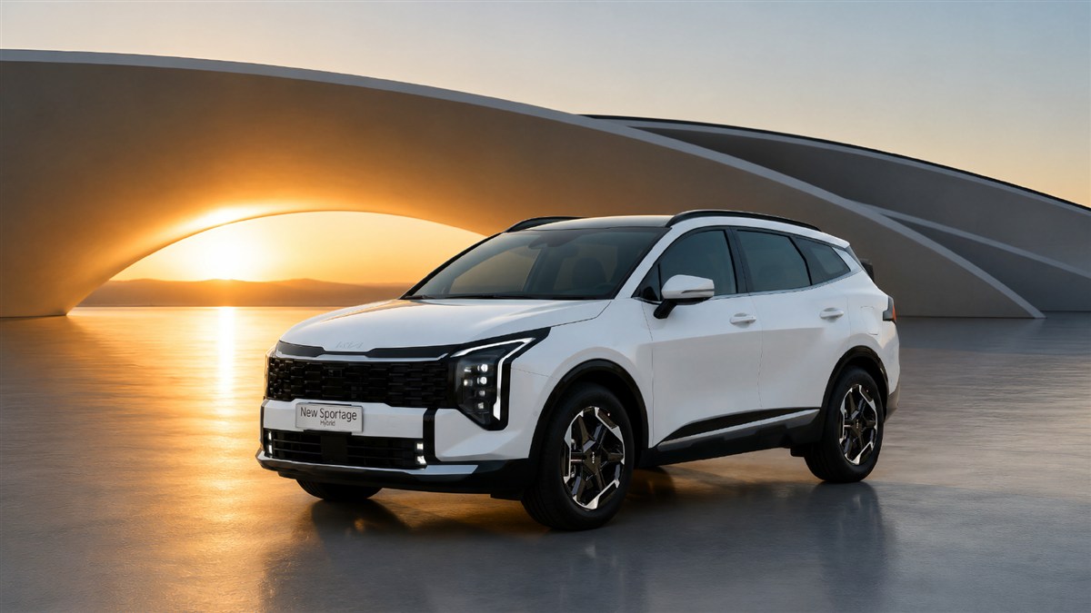 Kia New Sportage Hybrid thiết kế hiện đại với đèn LED Star-Map