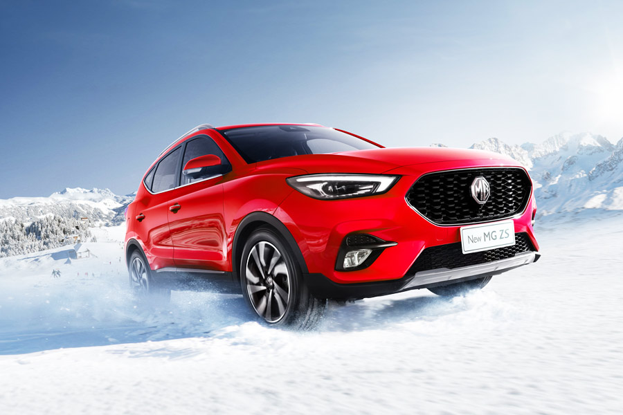 MG ZS thế hệ mới nhìn từ phía trước