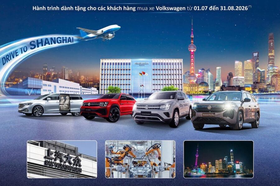 Volkswagen Can Tho Drive to Shanghai