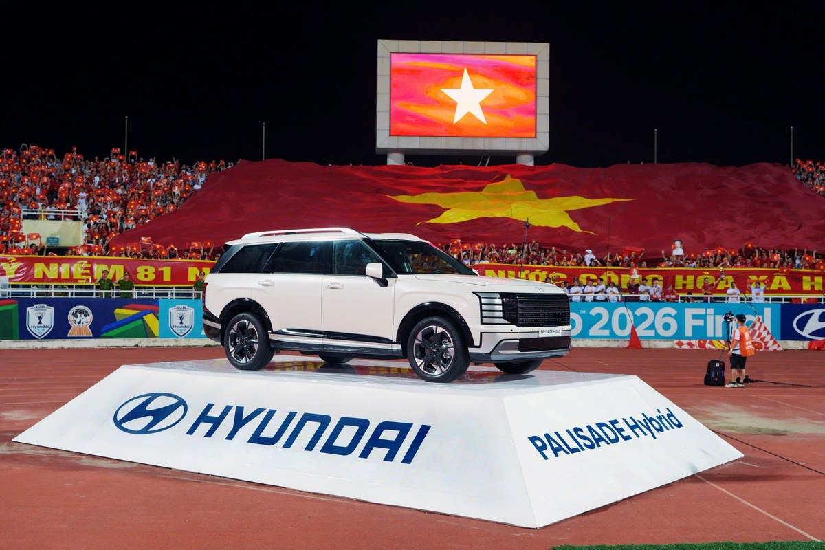 Hyundai Palisade Hybrid trưng bày tại ASEAN Hyundai Cup 2026