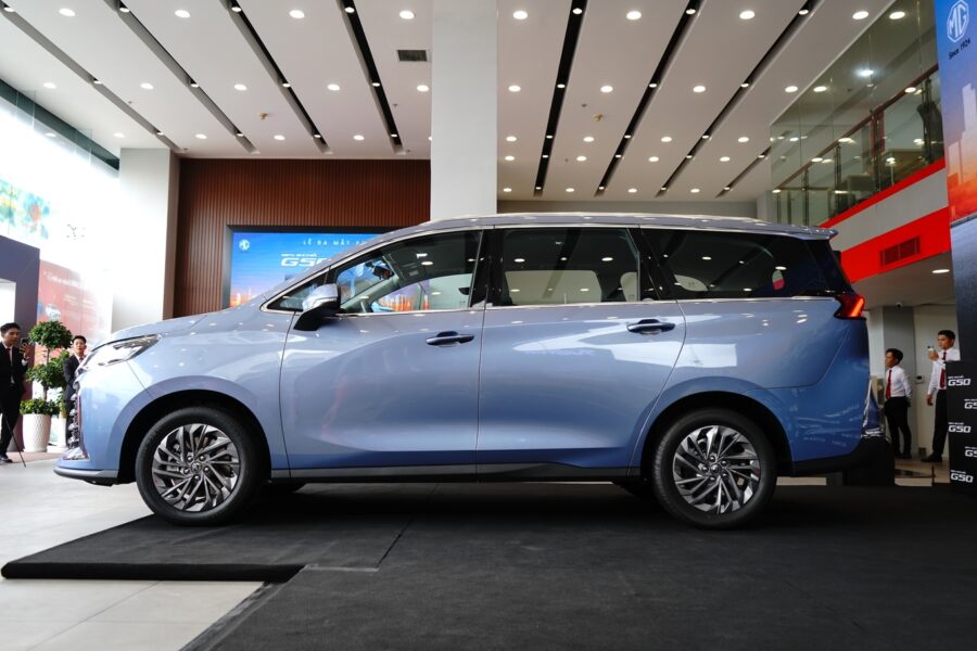 Đầu xe MG G50 với lưới tản nhiệt đặc trưng