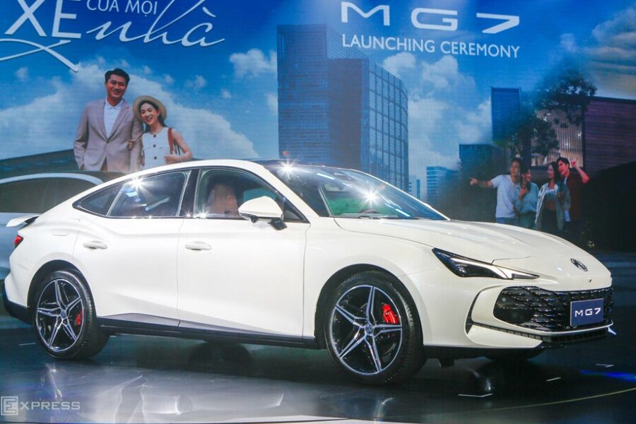 MG7 tại lễ ra mắt ở Việt Nam
