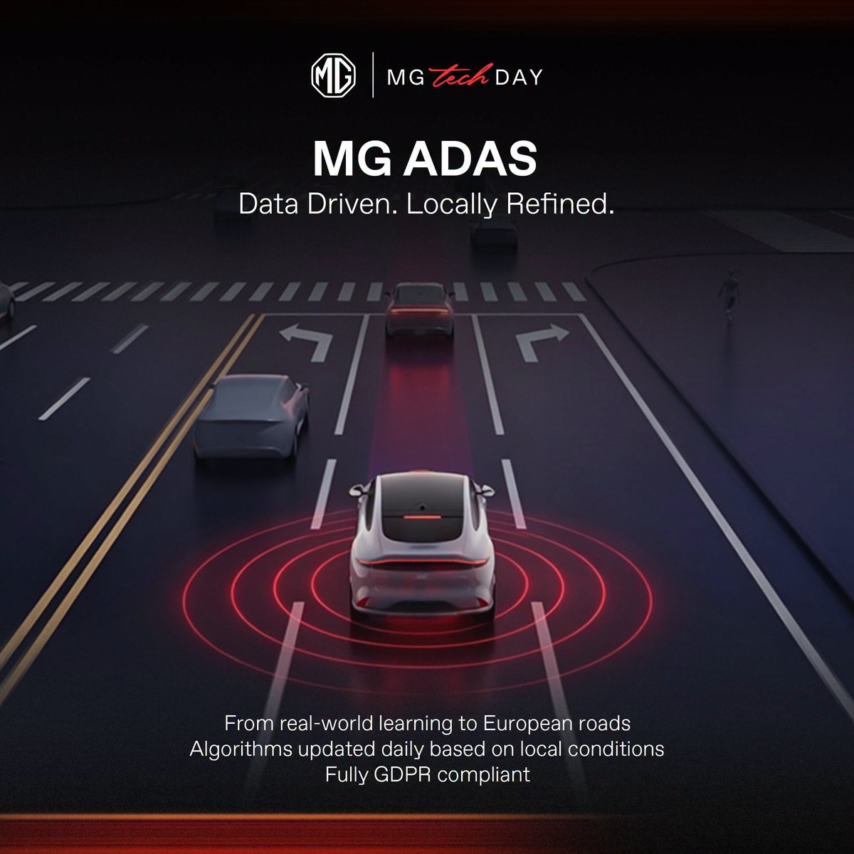 Hệ thống ADAS thế hệ mới của MG giới thiệu tại sự kiện MG Tech Day 2026