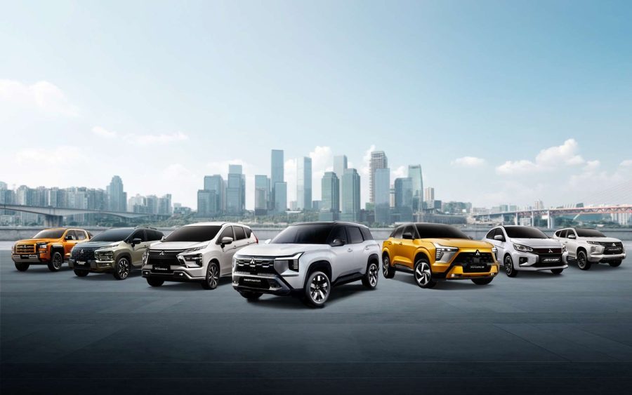 Đội hình các dòng xe Mitsubishi Việt Nam: Triton, Xpander Cross, Xpander, Destinator, Xforce, Attrage, Pajero Sport